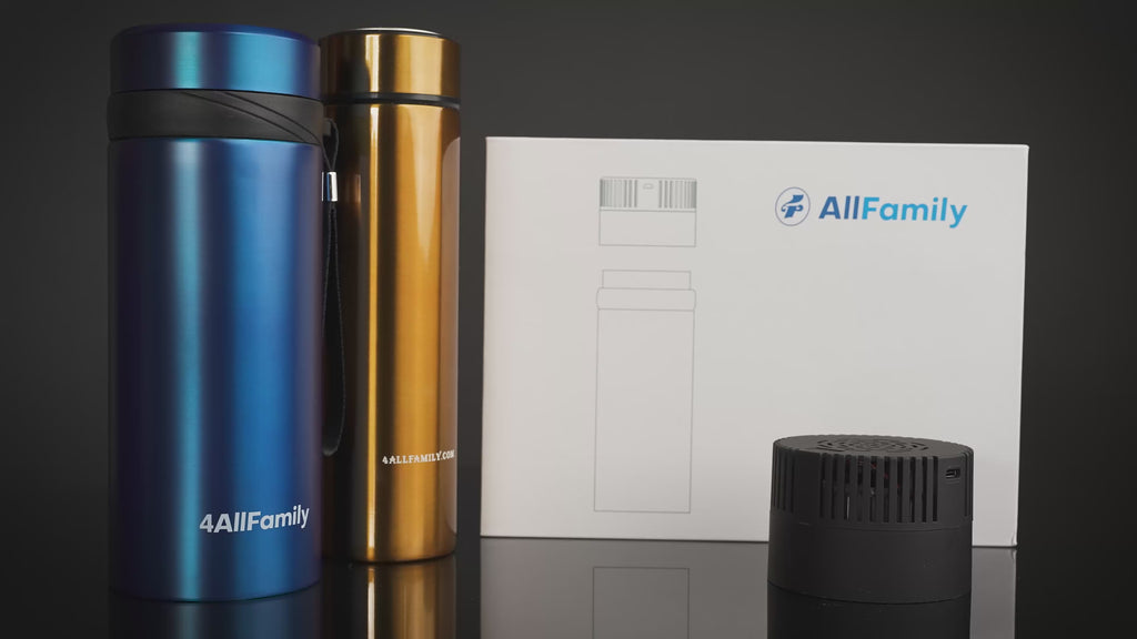 4AllFamily Nomad Insulin Cooler - Big Size - Gold Color - Product video