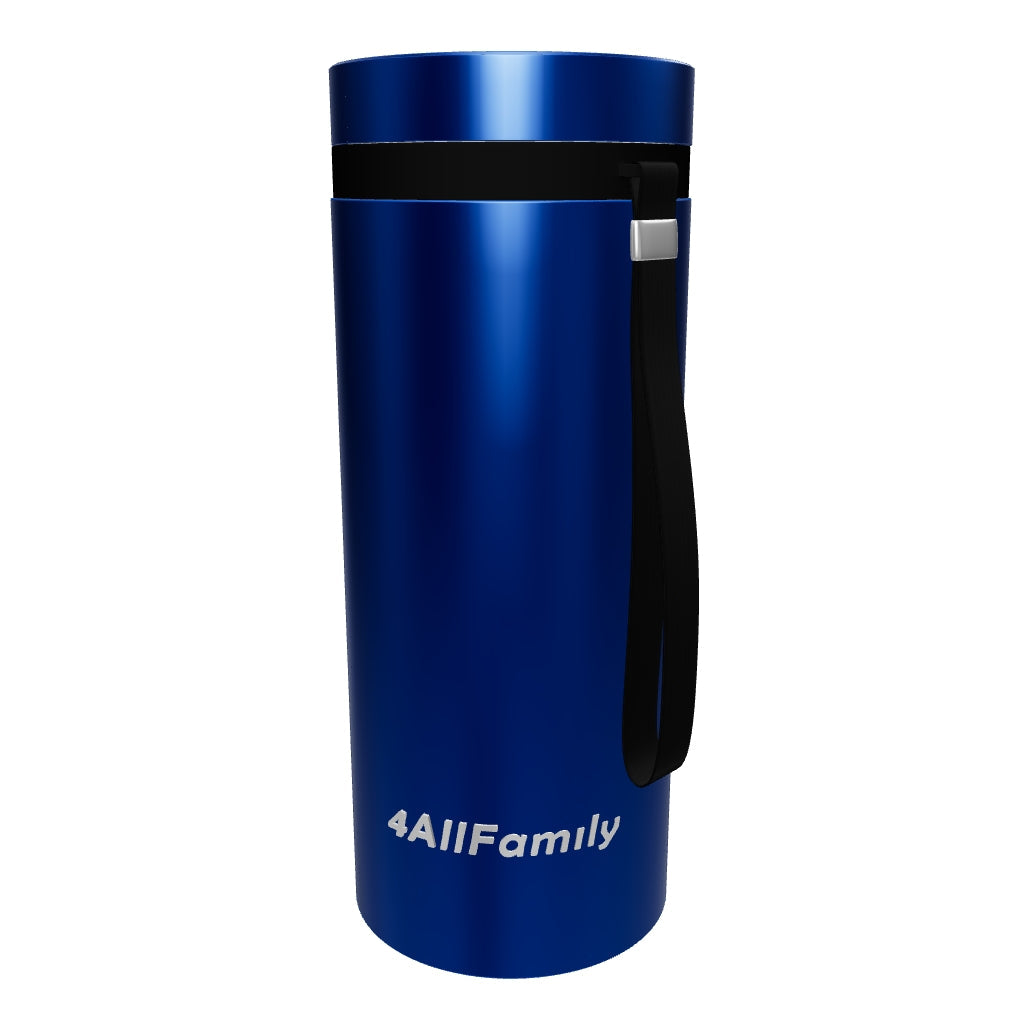 4AllFamily Explorer Insulin Cooler - Blue Color - 3D view